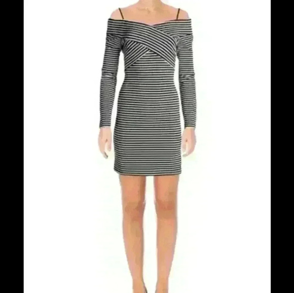 Guess Los Angeles Dresses & Skirts - Guess Los Angeles  sexy party/cocktail wedding stripe dress Size 14
